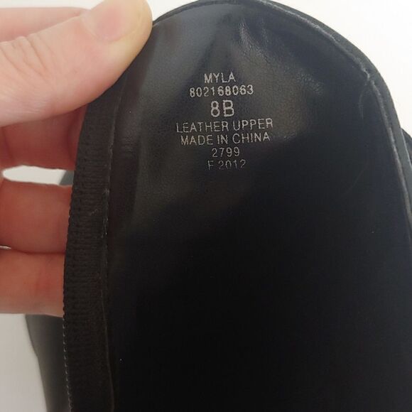 Lauren Ralph Lauren Black Myla Ankle Boots/Booties Women's Size 8B - Picture 8 of 11